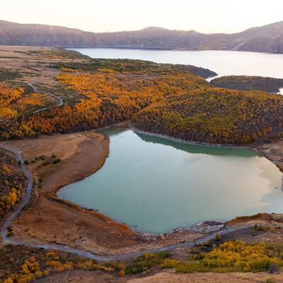 Nemrut Kalderası’nda renk cümbüşü