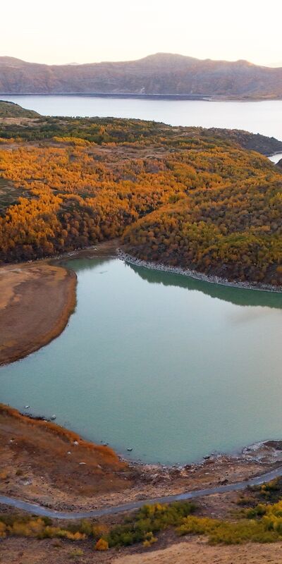 Nemrut Kalderası’nda renk cümbüşü