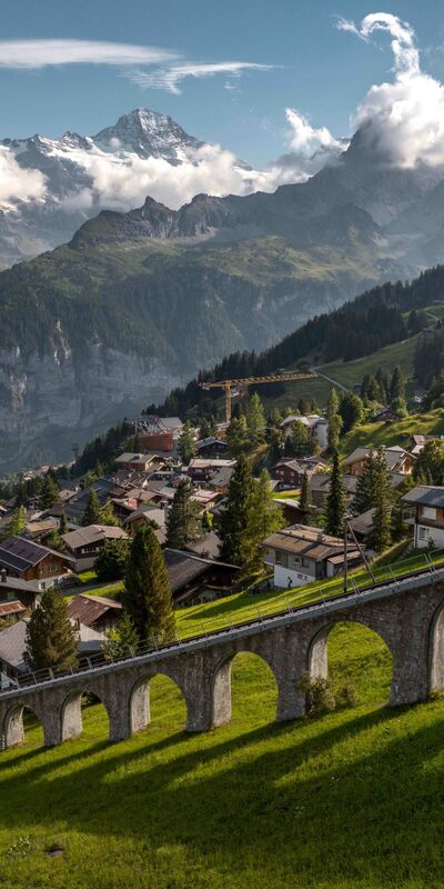 Düşsel bir vadi: Lauterbrunnen