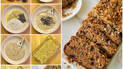 Muzlu tam buğday unlu fit kek