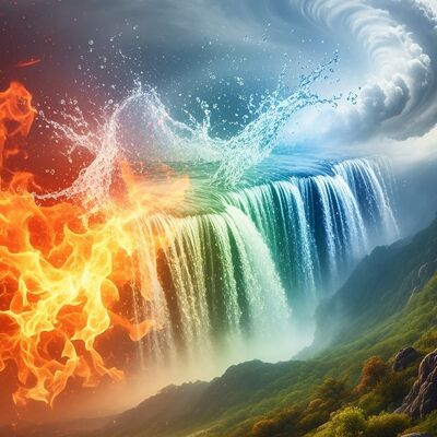 4 element, 4 varoluş hali