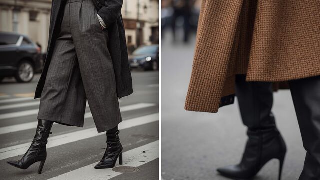 Diz üstü çizmeler nasıl kombinlenir?