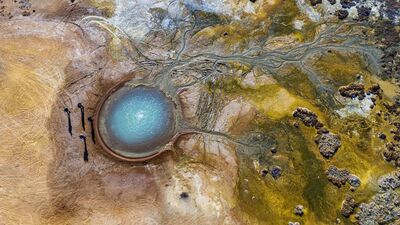 Aksaray’da doğal mucize: Soğuk su gayzeri