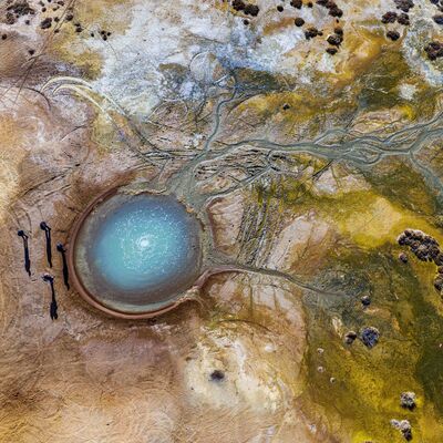 Aksaray’da doğal mucize: Soğuk su gayzeri