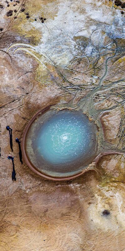 Aksaray’da doğal mucize: Soğuk su gayzeri