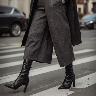 Diz üstü çizmeler nasıl kombinlenir?