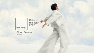 2026 yılının rengi: Cloud Dancer