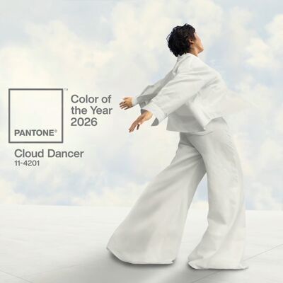 2026 yılının rengi: Cloud Dancer