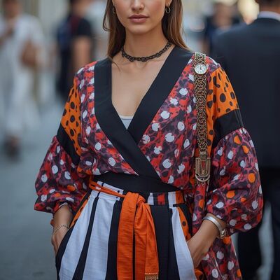 Kış trendi: Puantiyeli kombinler