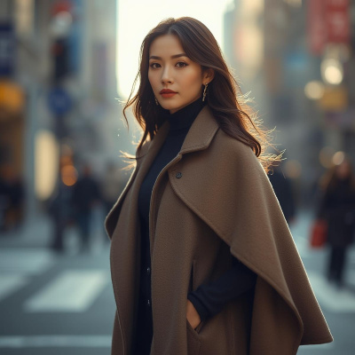 Kış trendi: Pelerin kabanlar