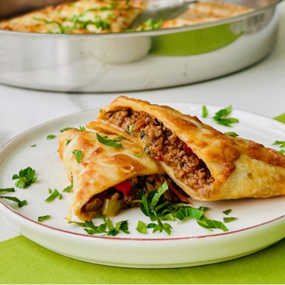 Üçgen tortilla börek 