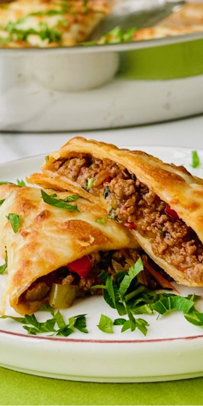 Üçgen tortilla börek 