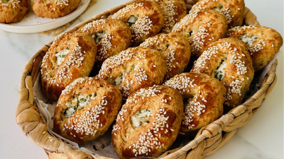 Tam buğday unlu poğaça 