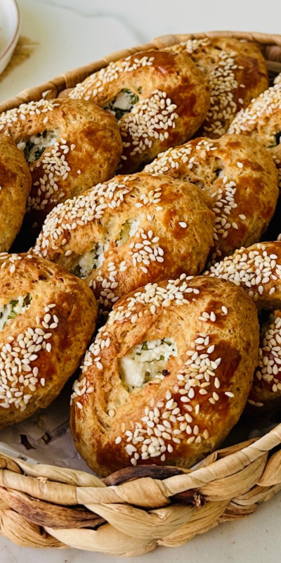 Tam buğday unlu poğaça 