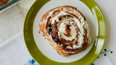 Cinnamon roll : Tarçınlı çörek