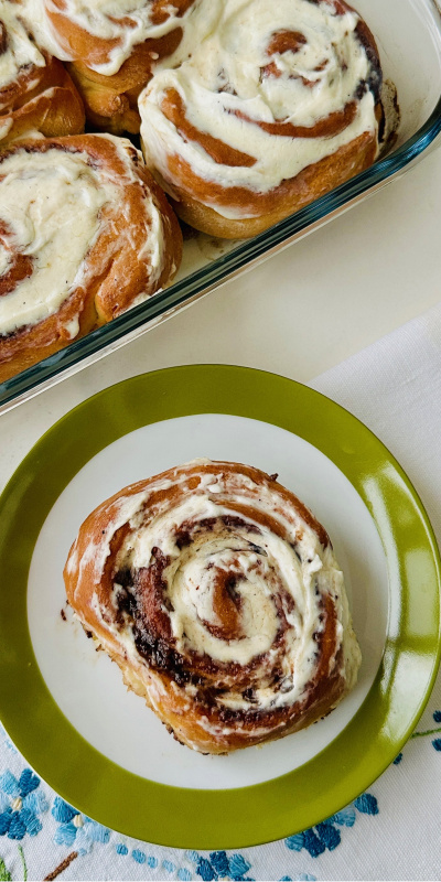 Cinnamon roll : Tarçınlı çörek