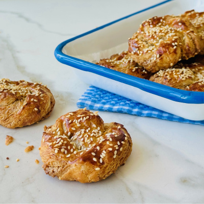 Tahinli milföy çörek 