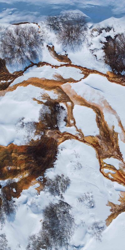 Dünyadaki tek 'traverten set gölü': Otlukbeli