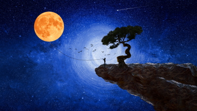  2 Şubat Aslan burcunda Dolunay