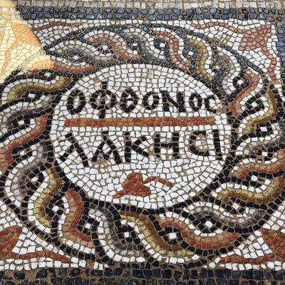 1500 yıllık mozaiğin mesajı: Kıskanan çatlasın