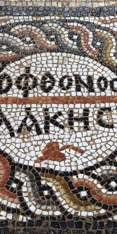 1500 yıllık mozaiğin mesajı: Kıskanan çatlasın