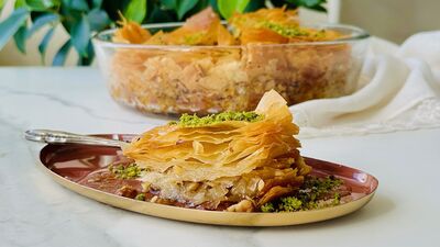  Cevizli çıtır baklava 