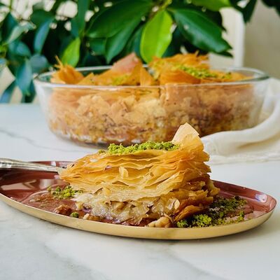 Cevizli çıtır baklava 