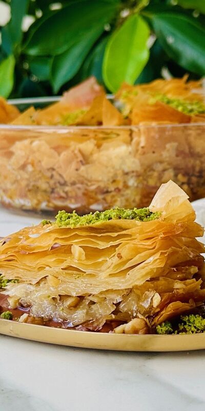 Cevizli çıtır baklava 