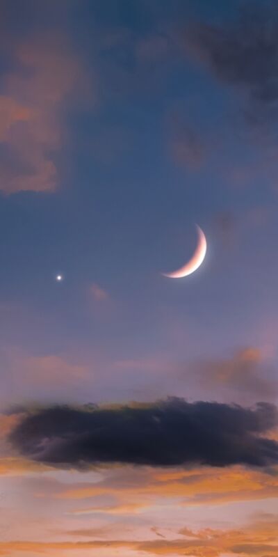 17 Nisan Koç burcunda Yeniay