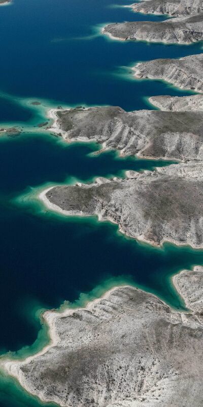 Atatürk Barajı’nda kartpostallık görüntü