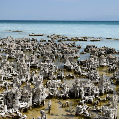 Van Gölü’nün “su altı peribacaları” rekora gidiyor