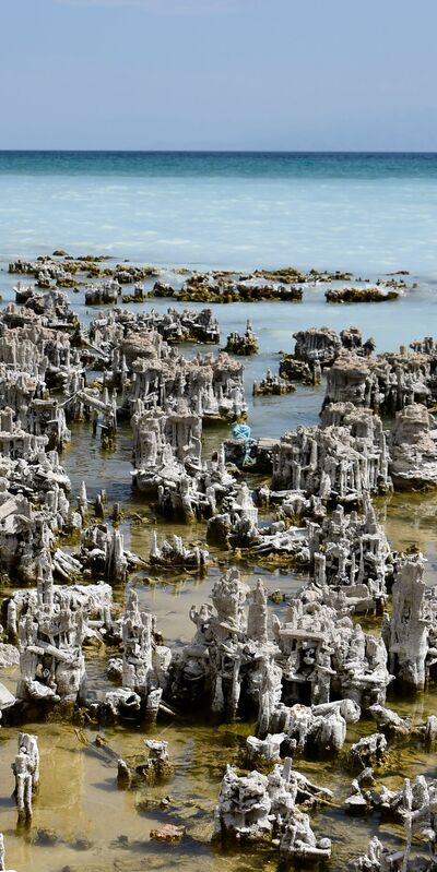 Van Gölü’nün “su altı peribacaları” rekora gidiyor