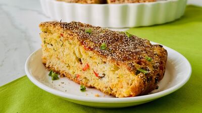 Sebzeli tepsi poğaçası 