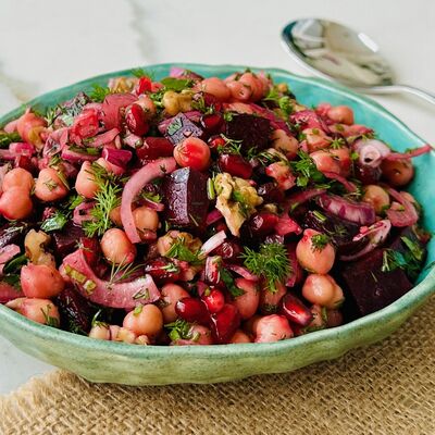 Pancarlı nohutlu salata