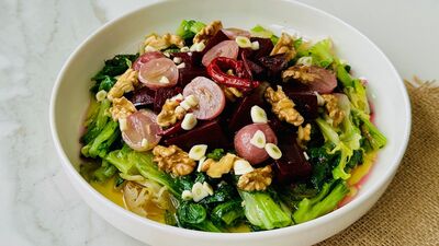 Pancarlı radika salatası