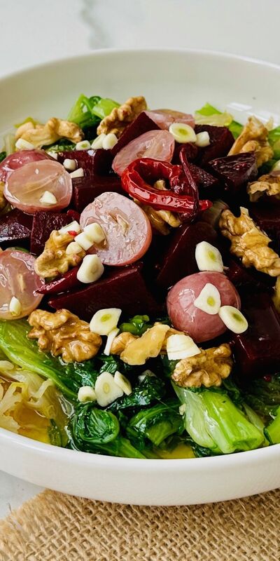 Pancarlı radika salatası