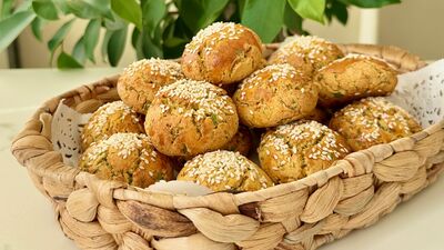 Mısır unlu yulaflı poğaça
