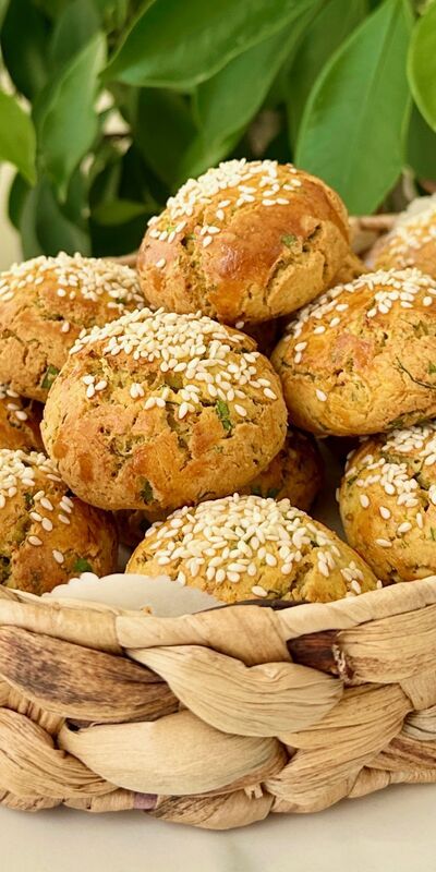 Mısır unlu yulaflı poğaça