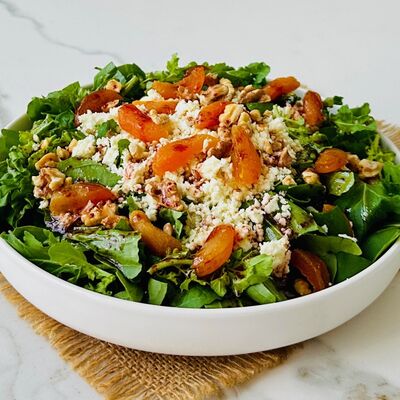 Tulum peynirli roka salatası 