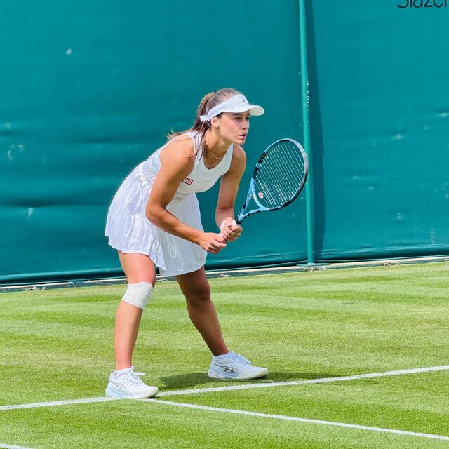 Zeynep Sönmez Wimbledon ikinci tura yükseldi!