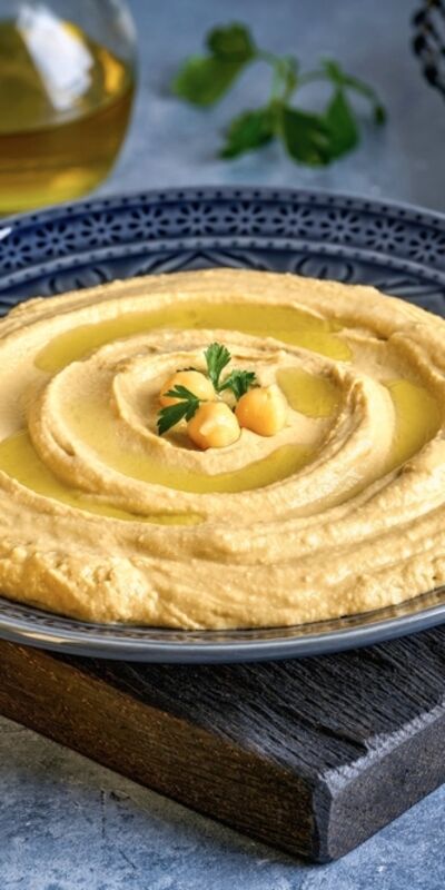 Konserve nohut ile pratik humus tarifi