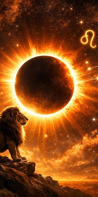 Aslan’da Güneş Tutulması