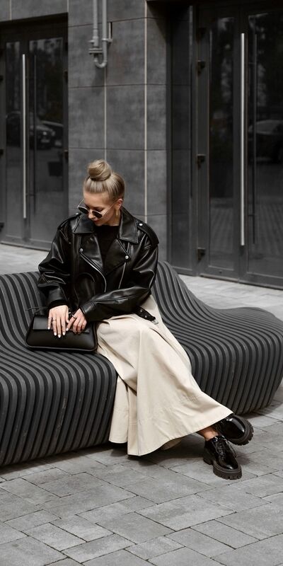 Trend: Oversize deri ceket
