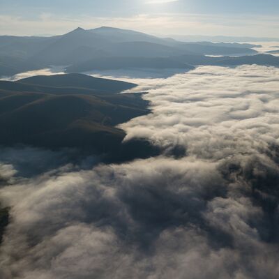 Trabzon'un "bulutlara komşu" yaylaları sonbahar renklerine bürünüyor