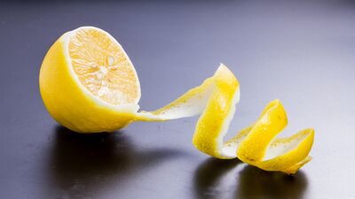 Limon kabuklarını sakın atmayın!