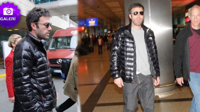 Ben Affleck İstanbul'da!