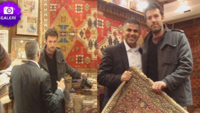 Ben Affleck halıcıda!