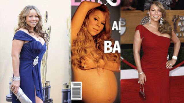 'İkiz bebekli' Mariah Carey