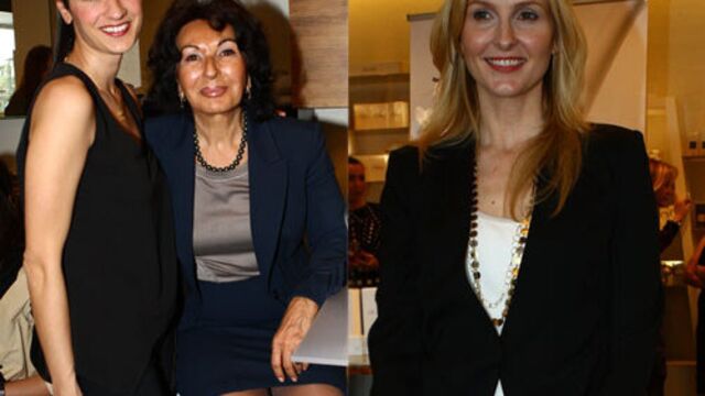 Kozmetik tanıtımında buluştular