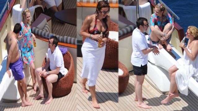 Göcek'te 'mutlu' tatil...